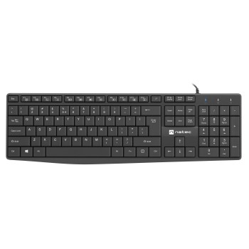 Natec NAUTILUS Wired Keyboard Black