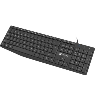 Natec NAUTILUS Wired Keyboard Black