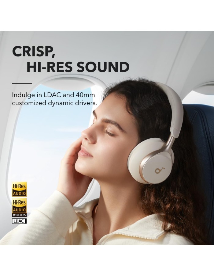 Anker Soundcore Headphones HiRes ANC Space One White