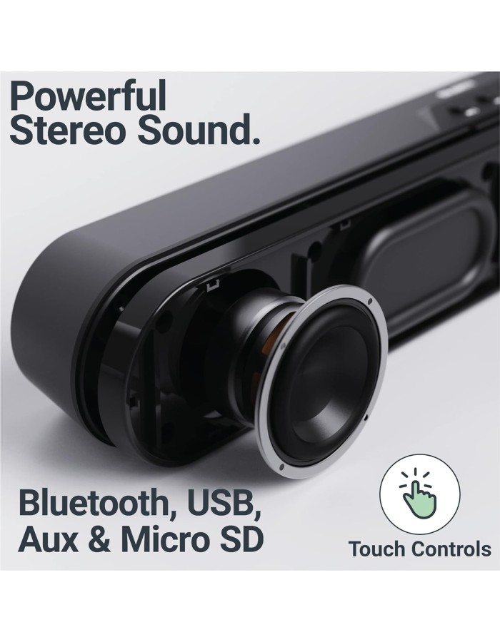 Majority ATLAS PC Soundbar 20W BT & USB
