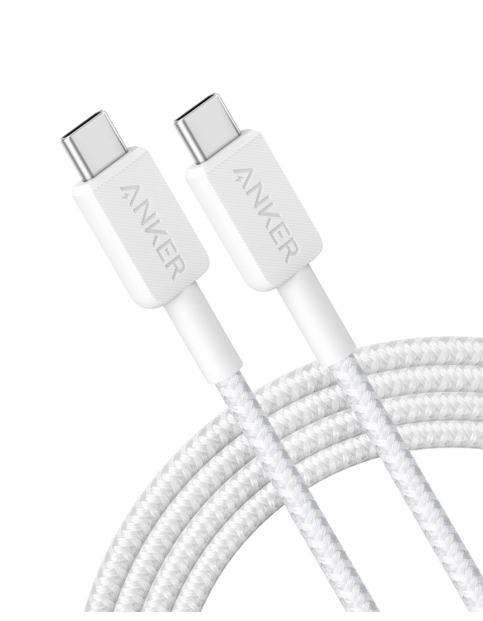 Anker Mobile Cable USB C to USB C 0.9m 322 White Anker Mobile Cable USB C to USB C 0.9m 322 White