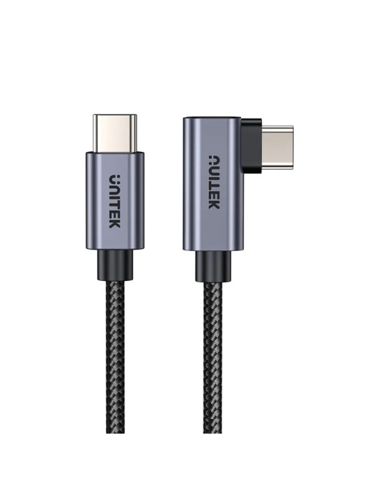 Unitek MC USB-C Cable PD100W L-Shape 5.0m C14123BK-5M Unitek MC USB-C Cable PD100W L-Shape 5.0m C14123BK-5M