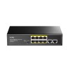 Cudy FS1010PG 8-Port PoE Switch + 2 GbE Uplink 120W with UK Plug Cudy FS1010PG 8-Port PoE Switch + 2 GbE Uplink 120W with UK Plug