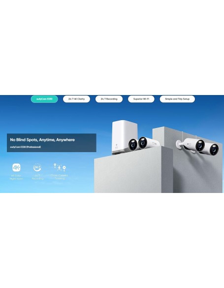 Anker Eufy Security Camera Kit E330 2+1 Home Base