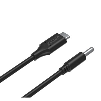 Unitek UCL USB-C to DC Cable 1.8m 65W for Dell 4.5*3.0mm C14120BK