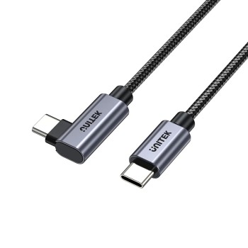 Unitek MC USB-C Cable PD100W L-Shape 3.0m C14123BK-3M Unitek MC USB-C Cable PD100W L-Shape 3.0m C14123BK-3M