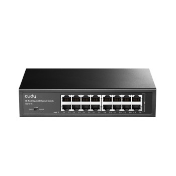 Cudy GS1016 16-Port Gigabit Ethernet Switch R/M with UK Plug Cudy GS1016 16-Port Gigabit Ethernet Switch R/M with UK Plug