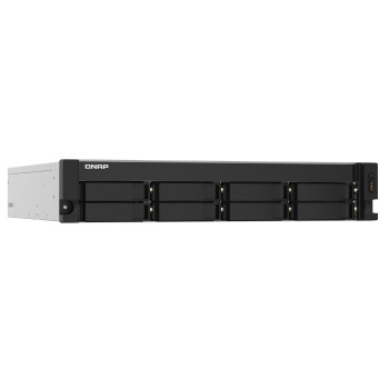 QNAP NAS 8-Bay Rackmounted ANL Quad-Core, 4GB RAM, Redundant PSU, PCIe Slot, 10GbE SFP+ & 2.5GbE TS-832PXU-RP QNAP NAS 8-Bay Rackmounted ANL Quad-Core, 4GB RAM, Redundant PSU, PCIe Slot, 10GbE SFP+ & 2.5GbE TS-832PXU-RP