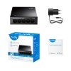 Cudy GS105 5-Port Gigabit Ethernet Switch Metal Cudy GS105 5-Port Gigabit Ethernet Switch Metal