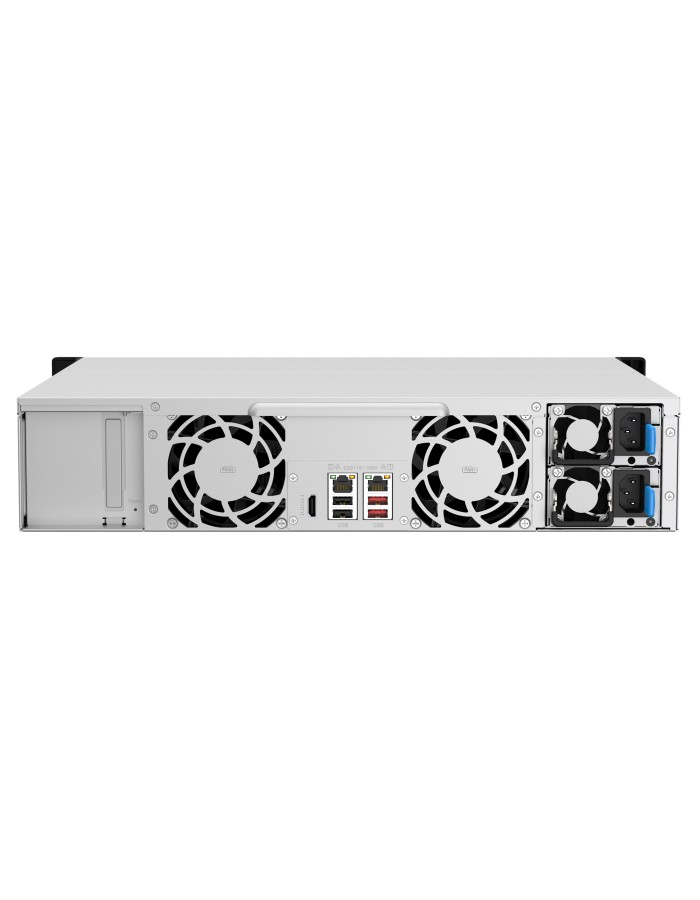 QNAP NAS 12-Bay Rackmount Intel Quad-Core, 8GB RAM, Redundant PSU, PCIe Slot & Dual 2.5GbE Ports TS-1264U-RP QNAP NAS 12-Bay Rackmount Intel Quad-Core, 8GB RAM, Redundant PSU, PCIe Slot & Dual 2.5GbE Ports TS-1264U-RP