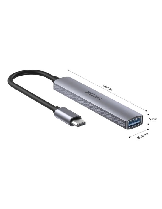 Unitek USB-C Hub 4port 3xUSB2.0 1xUSB3.0 H1208B Unitek USB-C Hub 4port 3xUSB2.0 1xUSB3.0 H1208B