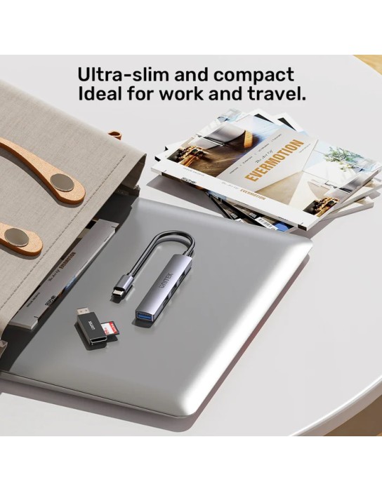 Unitek USB-C Hub 4port 3xUSB2.0 1xUSB3.0 H1208B Unitek USB-C Hub 4port 3xUSB2.0 1xUSB3.0 H1208B