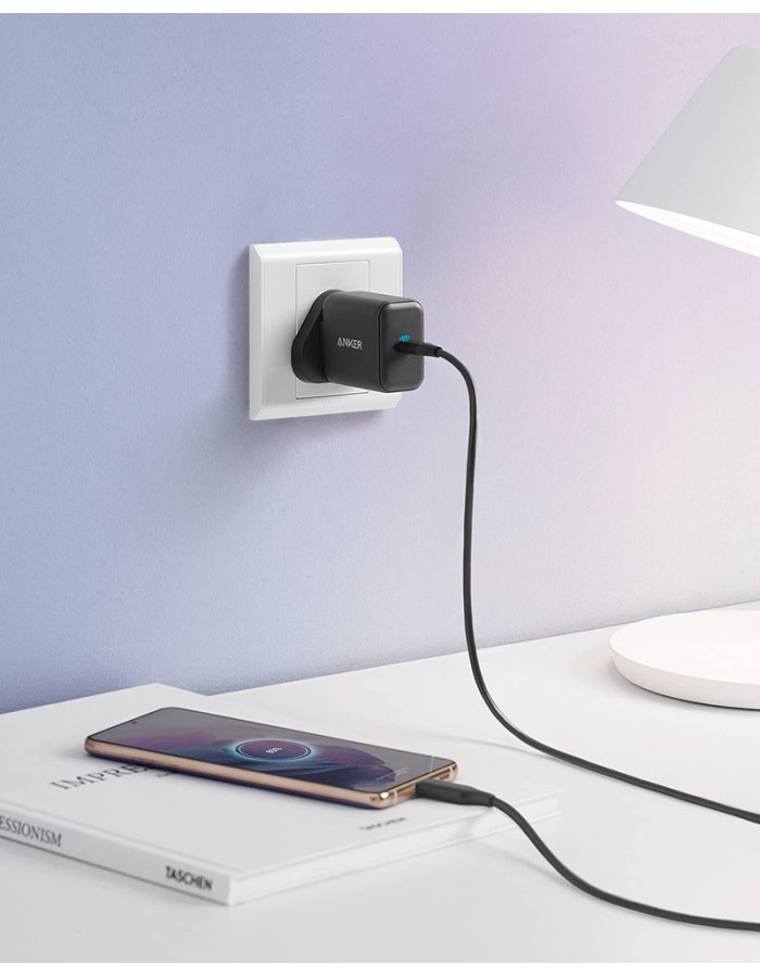 Anker PowerPort III 25W USB-C Wall Charger with UK EU & US plug Anker PowerPort III 25W USB-C Wall Charger with UK EU & US plug