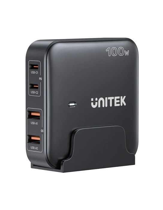 Unitek Charge Desktop 100W 4in1 GaN Charger Black P1229ABK Unitek Charge Desktop 100W 4in1 GaN Charger Black P1229ABK