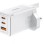 Baseus Charger Wall 65W USB-Cx2/USB-A UK+100W USB-C Cable White