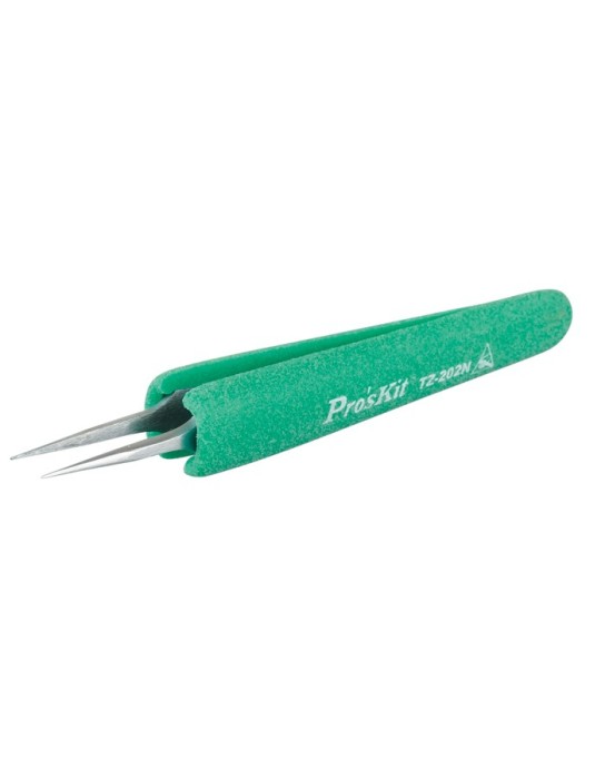 Proskit Tweezers with Ergonomic Grip TZ-202 Proskit Tweezers with Ergonomic Grip TZ-202