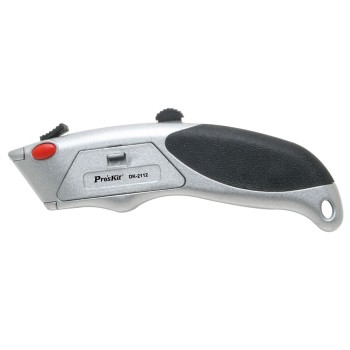 Proskit DK-2112 Heavy Duty Knife Non Slip Grip & Automatic Loading includes 6xBlades DK-2112