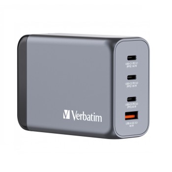 Verbatim GaN Charger 4 Port 240W USB A/C (EU/UK/US) GNC-240