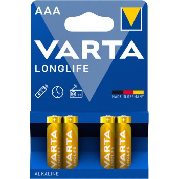 Varta Alkaline AAA 4pcs Longlife Varta Alkaline AAA 4pcs Longlife