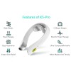 SKG Neck Massager Pulse-Heat-Remote-4xModes K5 Pro