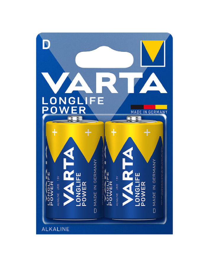 Varta Alkaline D 2pcs Longlife Power Varta Alkaline D 2pcs Longlife Power