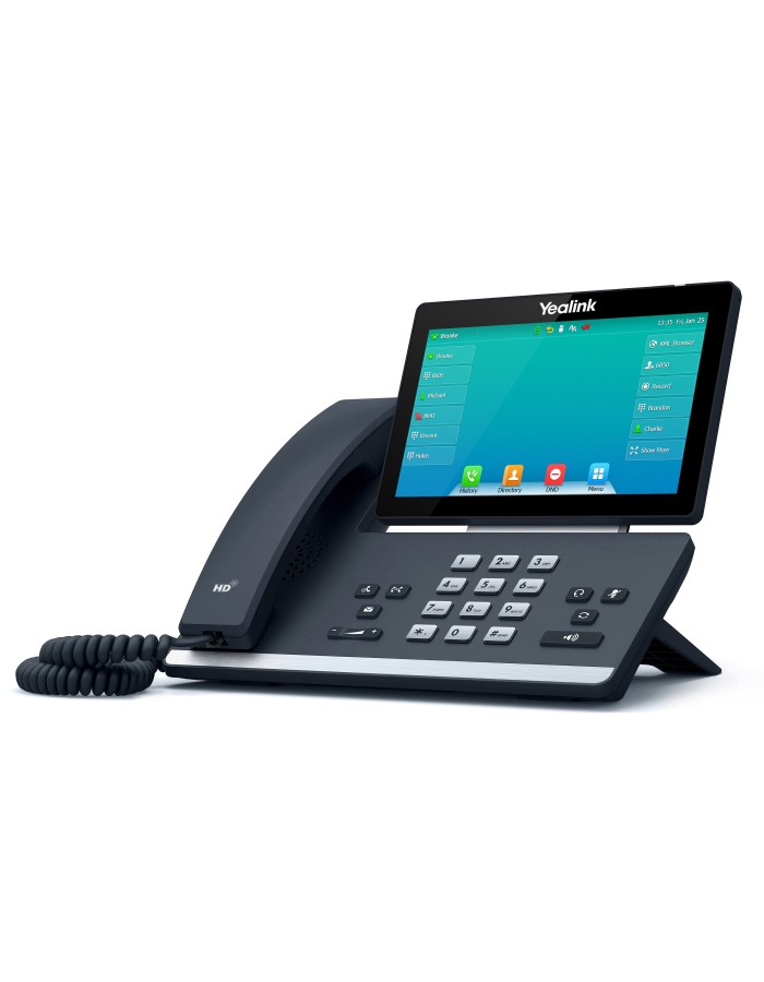 Yealink IP Phone Desktop PoE 7'' Gigabit, Color Touch Screen, USB, Expansion, Bluetooth & Wi-Fi T57W Yealink IP Phone Desktop PoE 7'' Gigabit, Color Touch Screen, USB, Expansion, Bluetooth & Wi-Fi T57W
