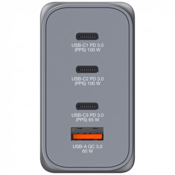 Verbatim GaN Charger 4 Port 200W USB A/C (EU/UK/US) GNC-200