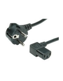 GBC Power Cable Scuko 90 degrees to IEC 90 degrees Socket 1.8m