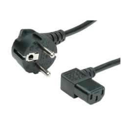 GBC Power Cable Scuko 90 degrees to IEC 90 degrees Socket 1.8m GBC Power Cable Scuko 90 degrees to IEC 90 degrees Socket 1.8m