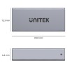 Unitek USB-C Coupler Supports PD240W 8K Video 40Gbps A1036GY Unitek USB-C Coupler Supports PD240W 8K Video 40Gbps A1036GY