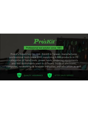 Proskit PD-992 Super Sharp Electricians Knife Anti Slip & Ergonomic with Dual Function Cover