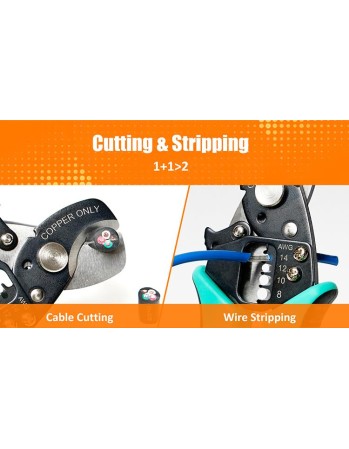 Proskit Cutter and Cable Stripper 168mm SR-363B