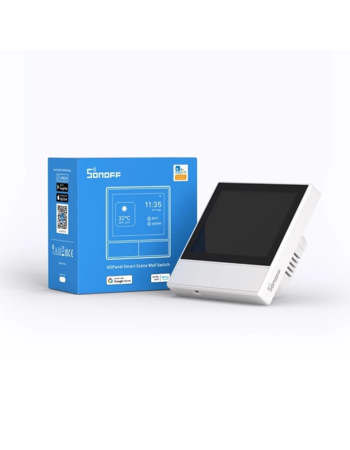 Sonoff Wifi Smart NS Panel with Touch screen White Sonoff Wifi Smart NS Panel with Touch screen White