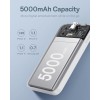 Baseus Powerbank 20W 5000mAh Magnetic Wireless White