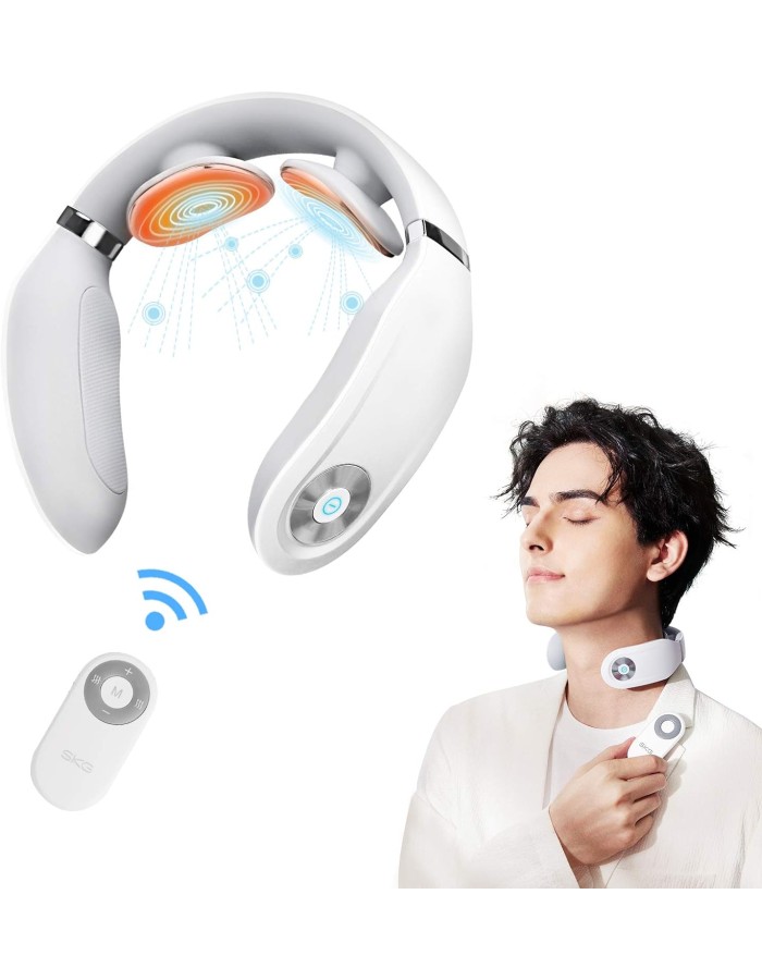 SKG Neck Massager Pulse-Heat-Remote-3xModes 4098E SKG Neck Massager Pulse-Heat-Remote-3xModes 4098E