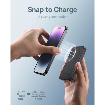 Baseus Powerbank 20W 5000mAh Magnetic Wireless Black Baseus Powerbank 20W 5000mAh Magnetic Wireless Black