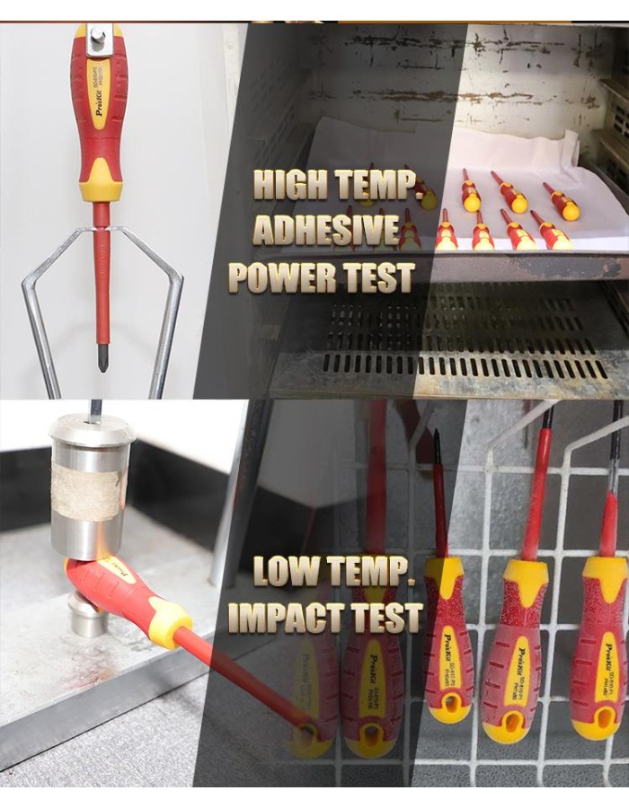 Proskit SD-8012 VDE Insulated Screwdriver Set of 7 pcs