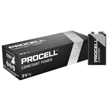 Duracell Procell Industrial 9V Batteries Box of 10pcs Duracell Procell Industrial 9V Batteries Box of 10pcs