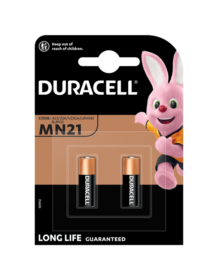 Duracell Alkaline-Micro MN21/A23 2pc Batteries Duracell Alkaline-Micro MN21/A23 2pc Batteries
