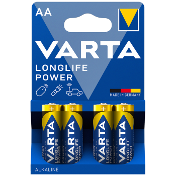 Varta Alkaline AA 4pcs Longlife Power Varta Alkaline AA 4pcs Longlife Power