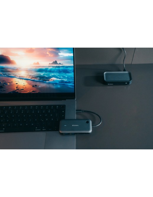 Verbatim Share My Screen WDA-01 USB-C to HDMI/VGA Wireless Display Adapter 1080P with 2x USB-A Hub & Card Reader Verbatim Share My Screen WDA-01 USB-C to HDMI/VGA Wireless Display Adapter 1080P with 2x USB-A Hub & Card Reader