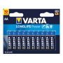 Varta Alkaline AA 10pcs Longlife Power
