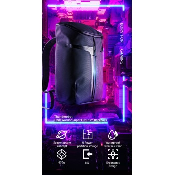 Thunderobot Dark Warrior 15/6 Laptop Backpack Thunderobot Dark Warrior 15/6 Laptop Backpack