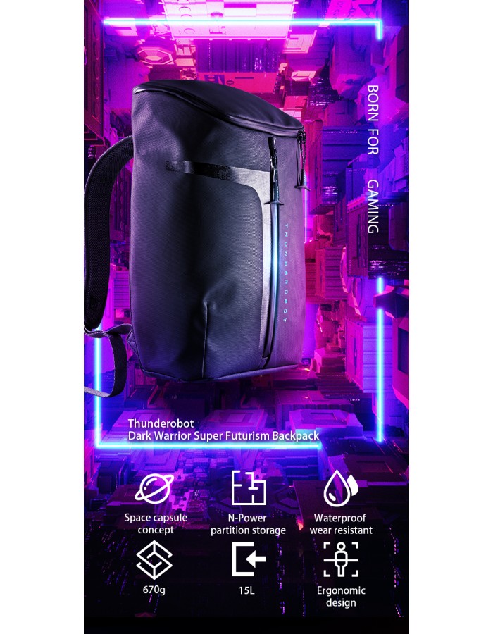 Thunderobot Dark Warrior 15/6 Laptop Backpack