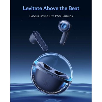 Baseus Headphones In Ear TWS Bowie E5x Black Baseus Headphones In Ear TWS Bowie E5x Black