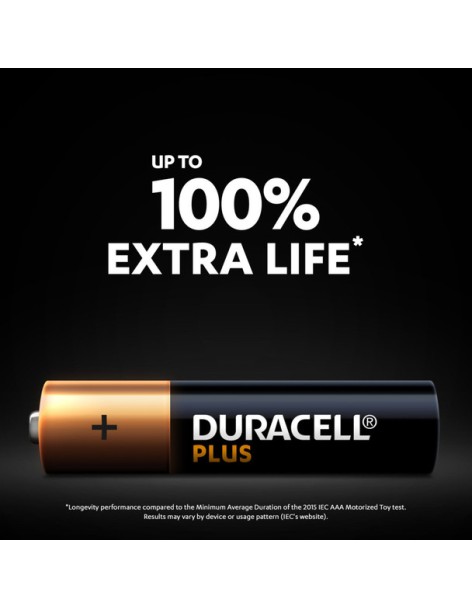 Duracell Alkaline Simply AAA 8pcs Batteries