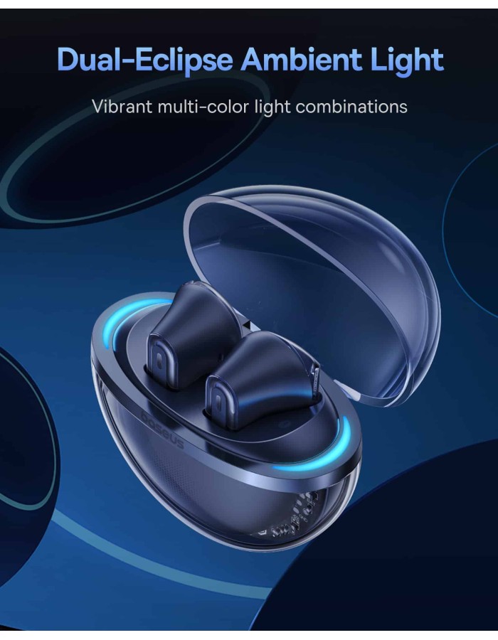 Baseus Headphones In Ear TWS Bowie E5x Black Baseus Headphones In Ear TWS Bowie E5x Black