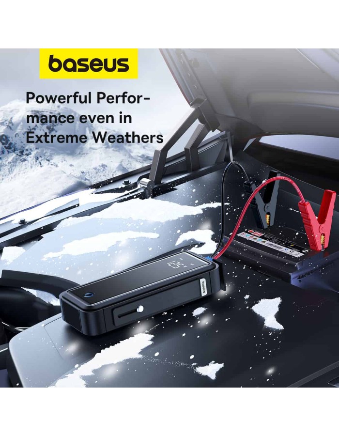 Baseus Car Jump Start Booster 3000A SUPERCAPACITOR Baseus Car Jump Start Booster 3000A SUPERCAPACITOR