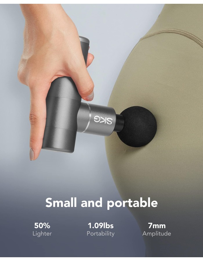 SKG Body Gun Massager Mini F3-EN Grey SKG Body Gun Massager Mini F3-EN Grey