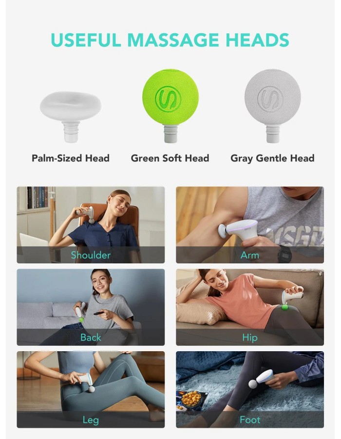 SKG Body Gun Massager Mini F5-EN Grey